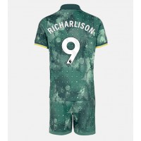 Camisa de Futebol Tottenham Hotspur Richarlison #9 Equipamento Alternativo Infantil 2024-25 Manga Curta (+ Calças curtas)